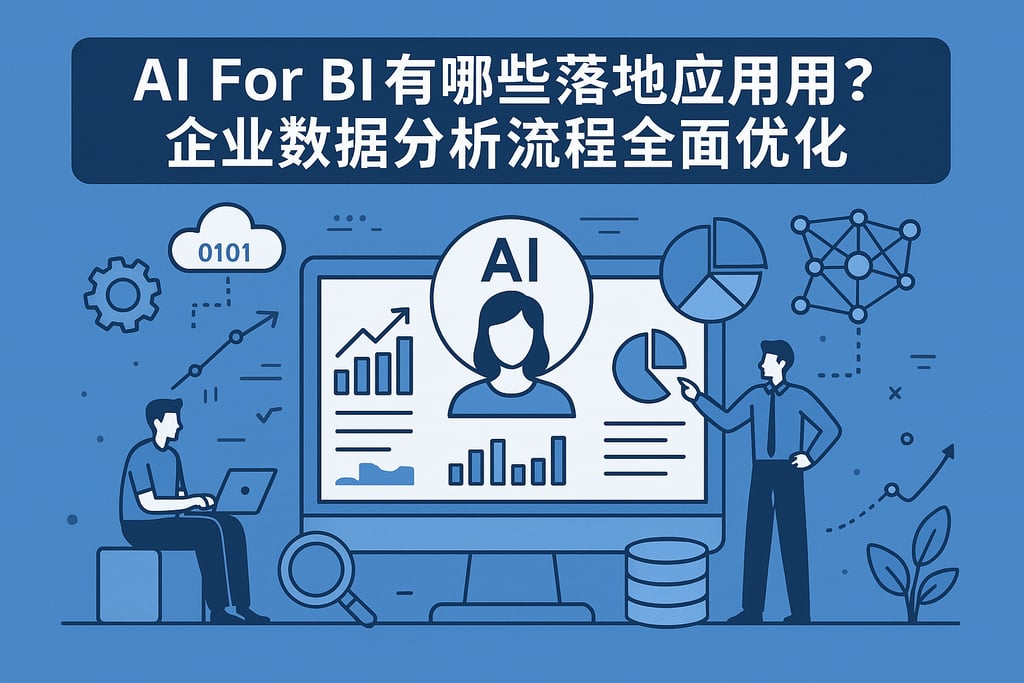 AI For BI有哪些落地应用？企业数据分析流程全面优化
